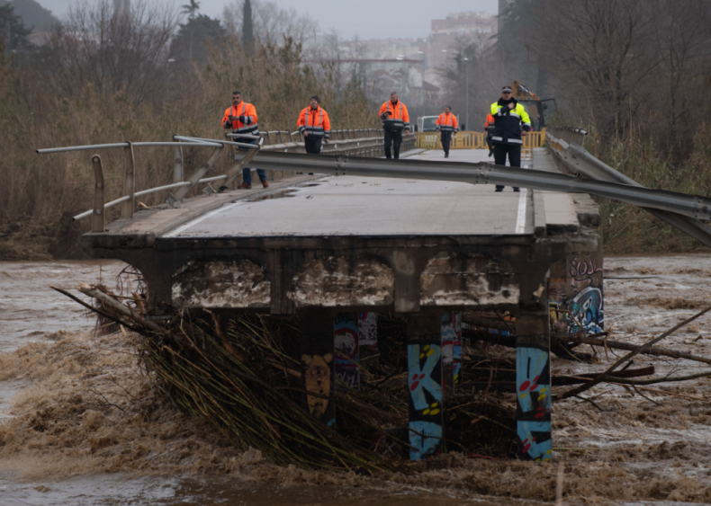 Storm Gloria in Spain