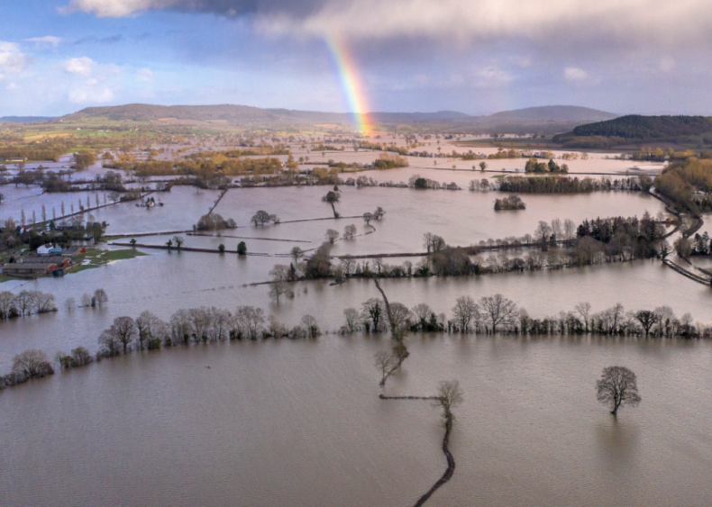 Storm Dennis causes record-breaking floods in the United Kingdom