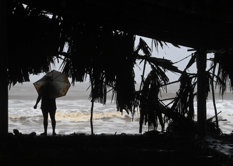 Tropical storm Amanda in El Salvador