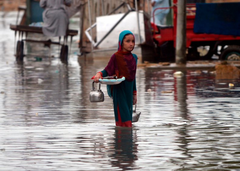 Widespread flooding in Pakistan and India