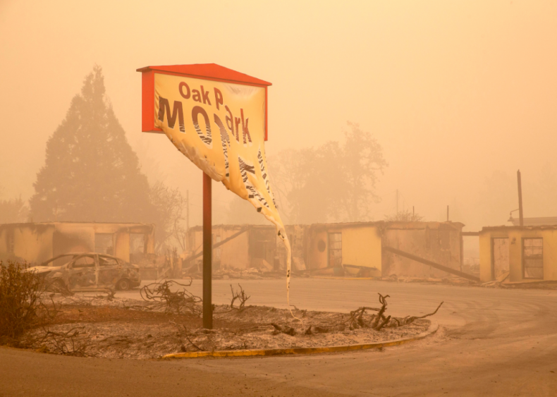Beachie Creek Fire in Oregon