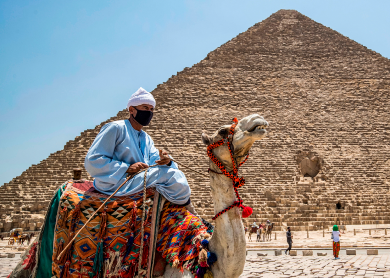 Reopening the Giza Pyramids in Egypt