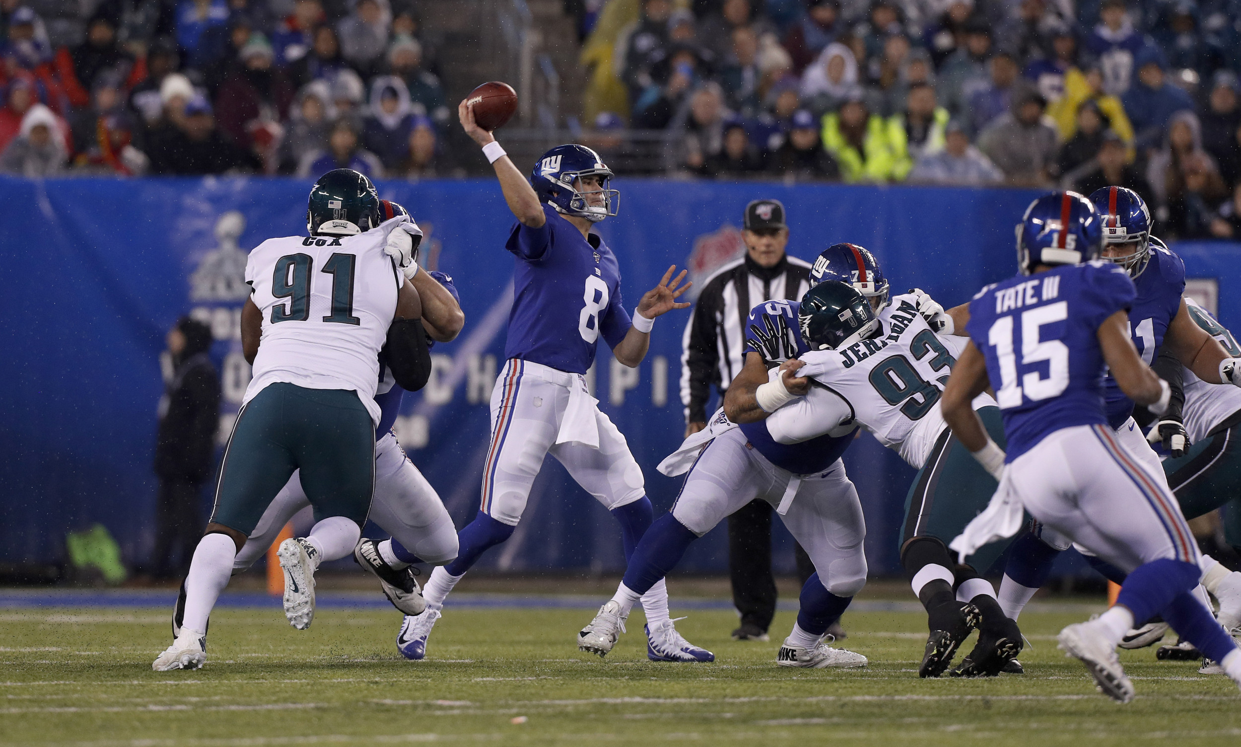 Eagles to face NFC East rival Giants in divisional round of