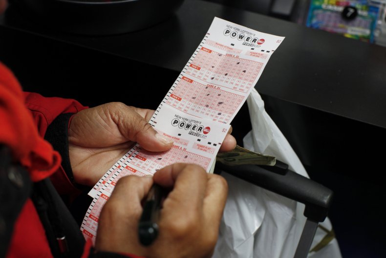 Powerball ticket New York City 2016