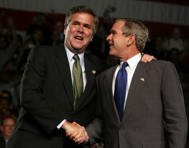 Jeb Bush, George W. Bush