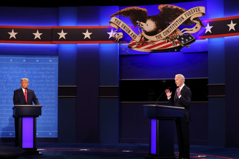 Joe Biden Donald Trump third presidential debate