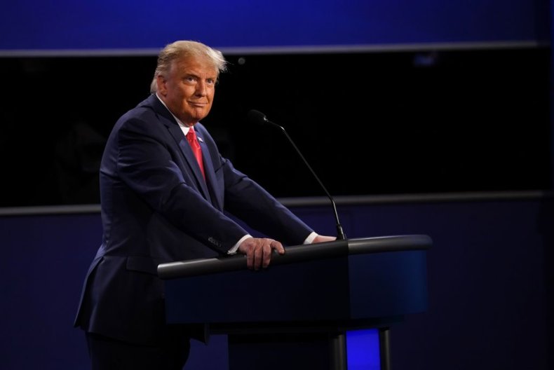 Donald Trump At Final 2020 Debate