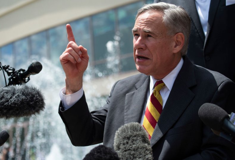 Texas Governor Greg Abbott