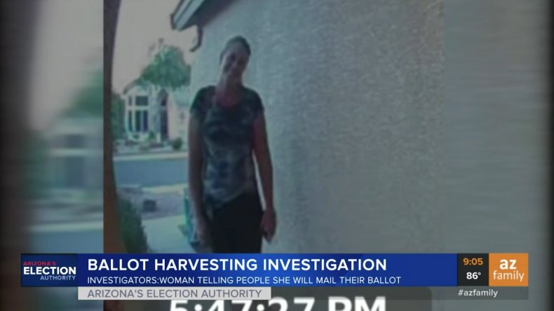 voter fraud arizona woman