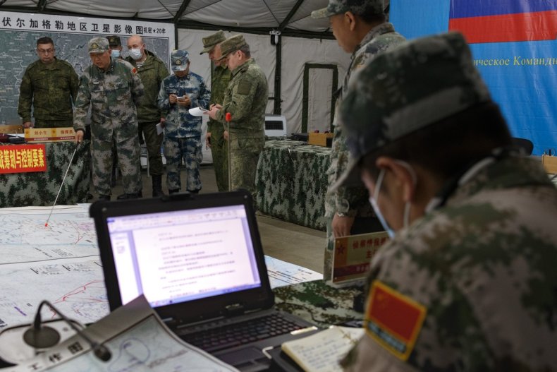russia, china, caucasus, joint, military, exercise