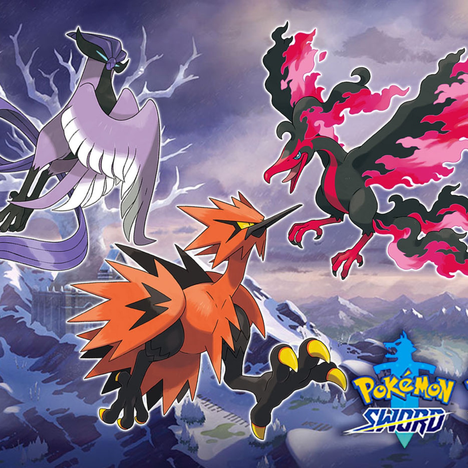 How To Catch Galarian Legendary Birds In Pokemon Sword And Shield Crown Tundra