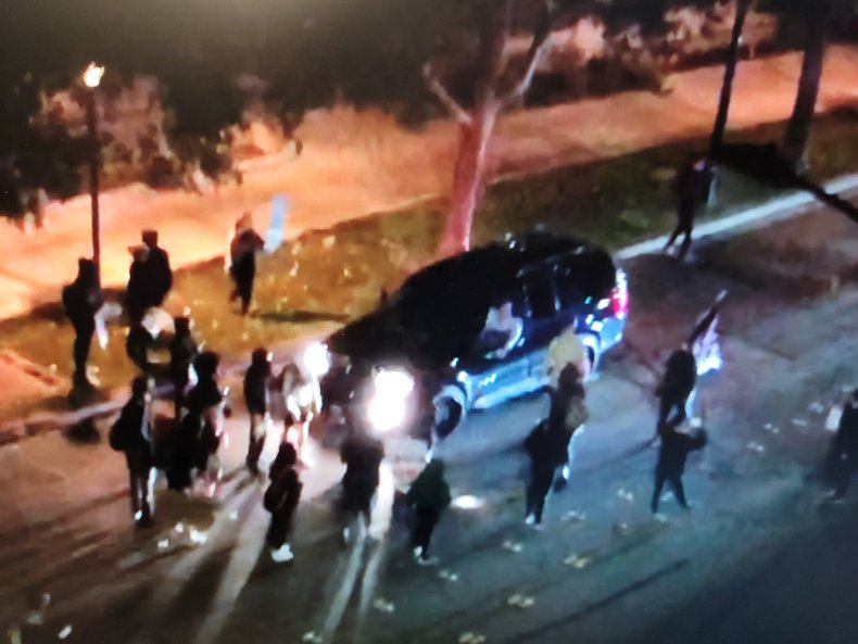 Walnut Creek Police SUV Protest California