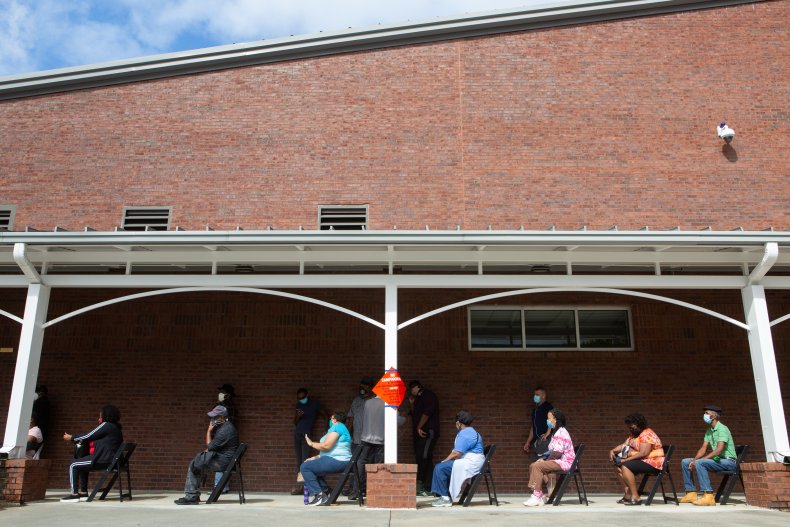 Lining Up to Vote in Georgia