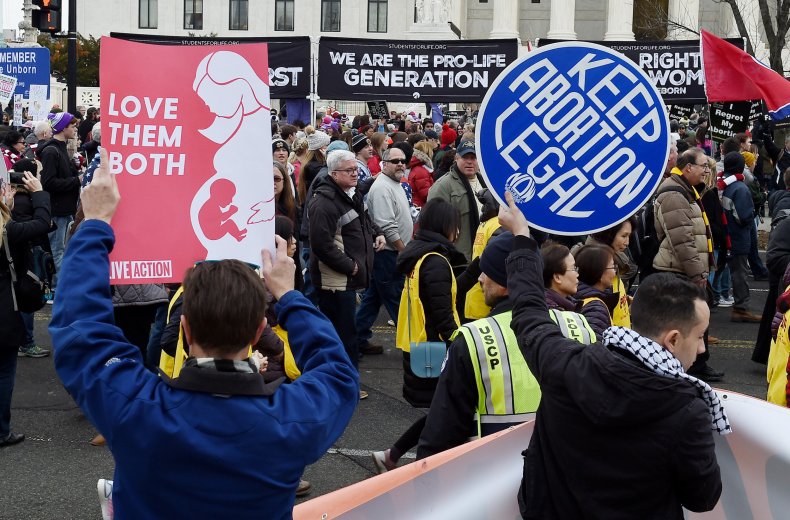 abortion protest