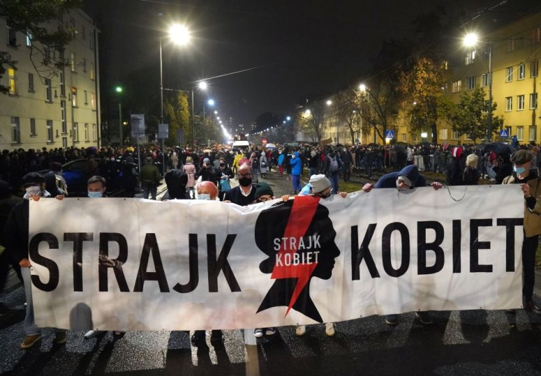 Poland abortion protests Poland abortion protests