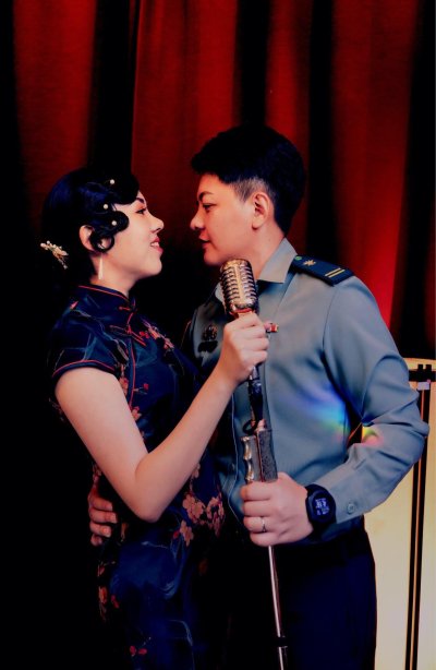 Taiwan same sex army wedding Taiwan same sex army wedding