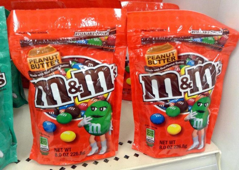#9. Peanut butter M&M's #9. Peanut butter M&M's