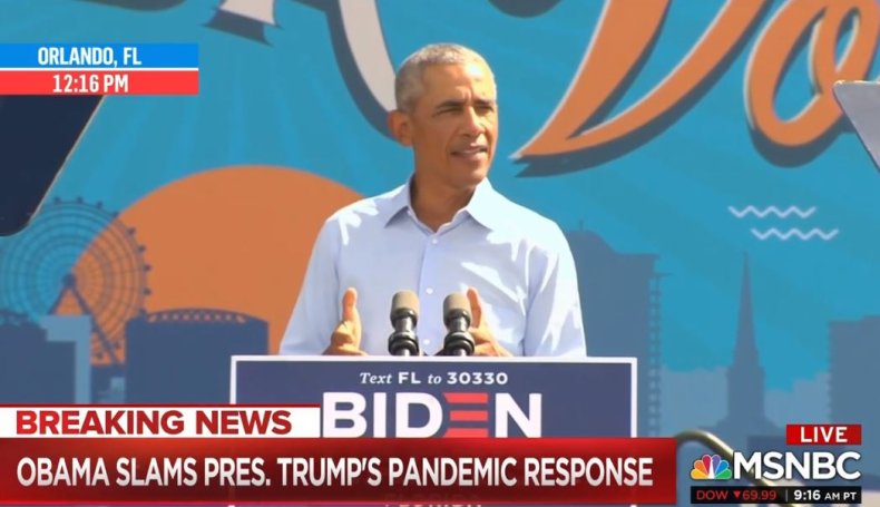 barack obama florida speech coronavirus
