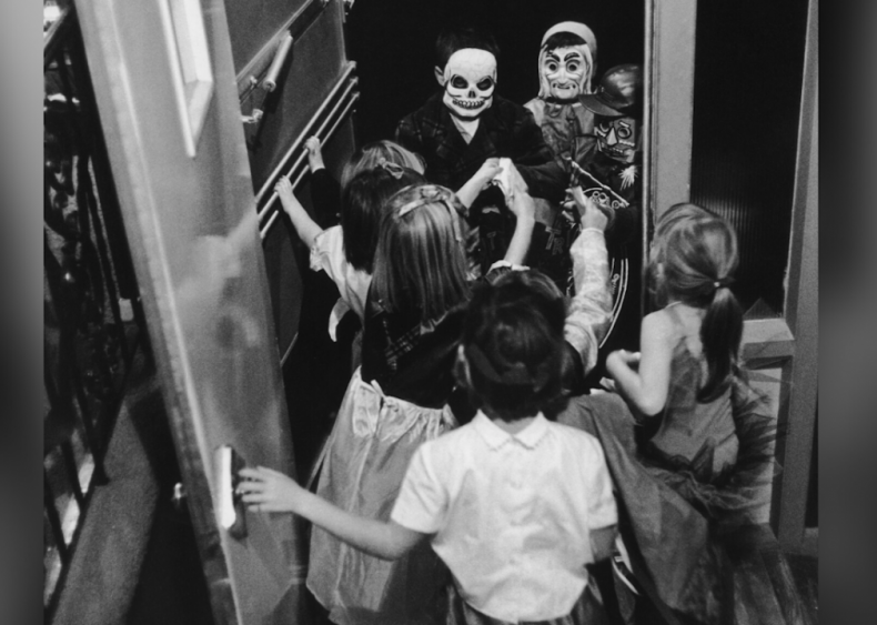 1911: First documented trick-or-treating in North America