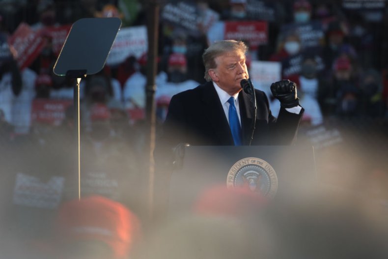 President Donald Trump West Salem Rally