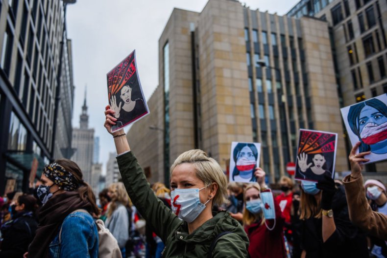 Poland national strike against abortion court ruling