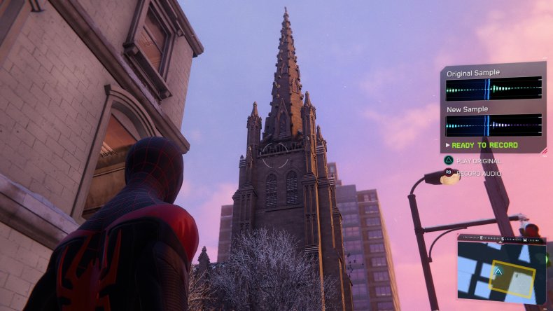 miles morales sound sample location greenwich