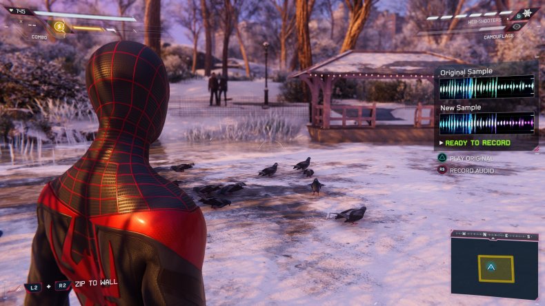 miles morales sound sample location central park
