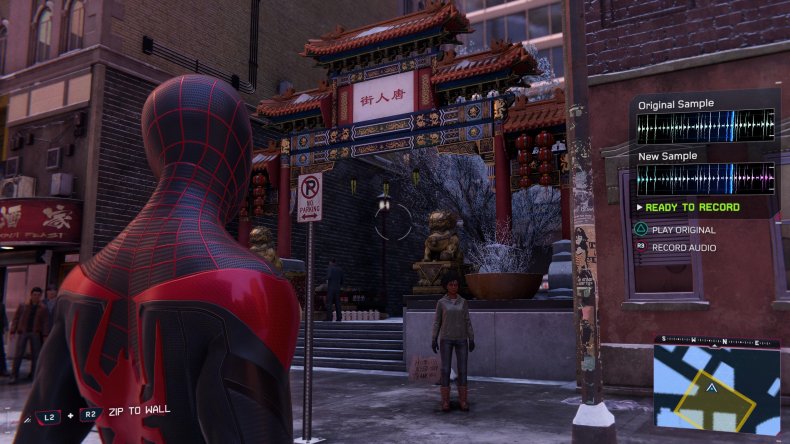 miles morales sound sample location chinatown