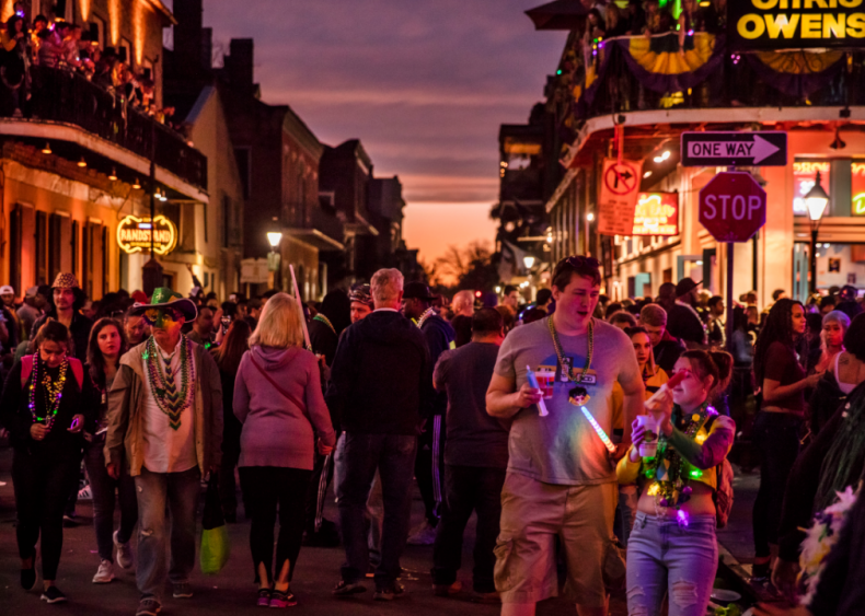 Feb. 25: Mardi Gras in New Orleans