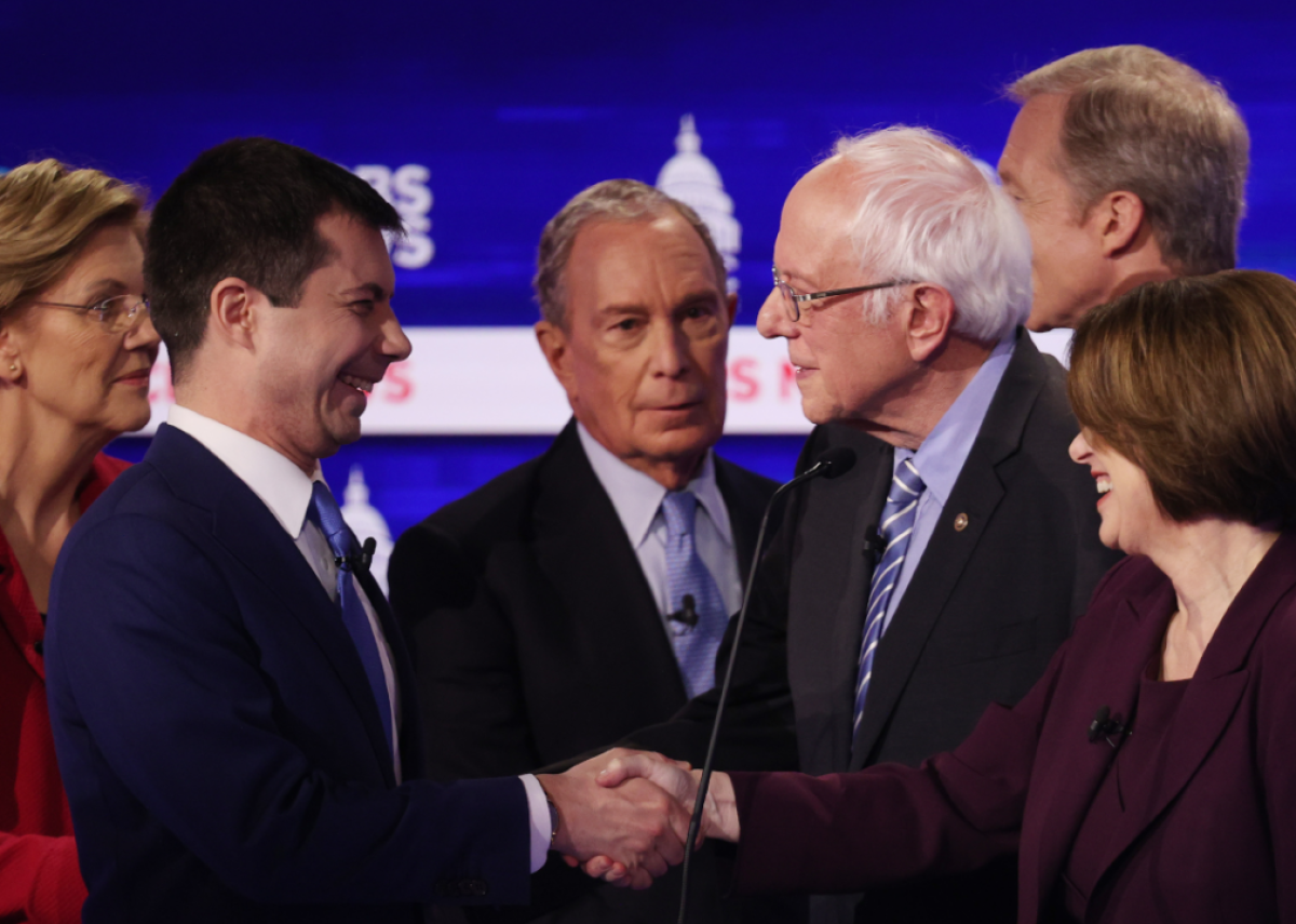 Feb. 25: Democratic primary debates