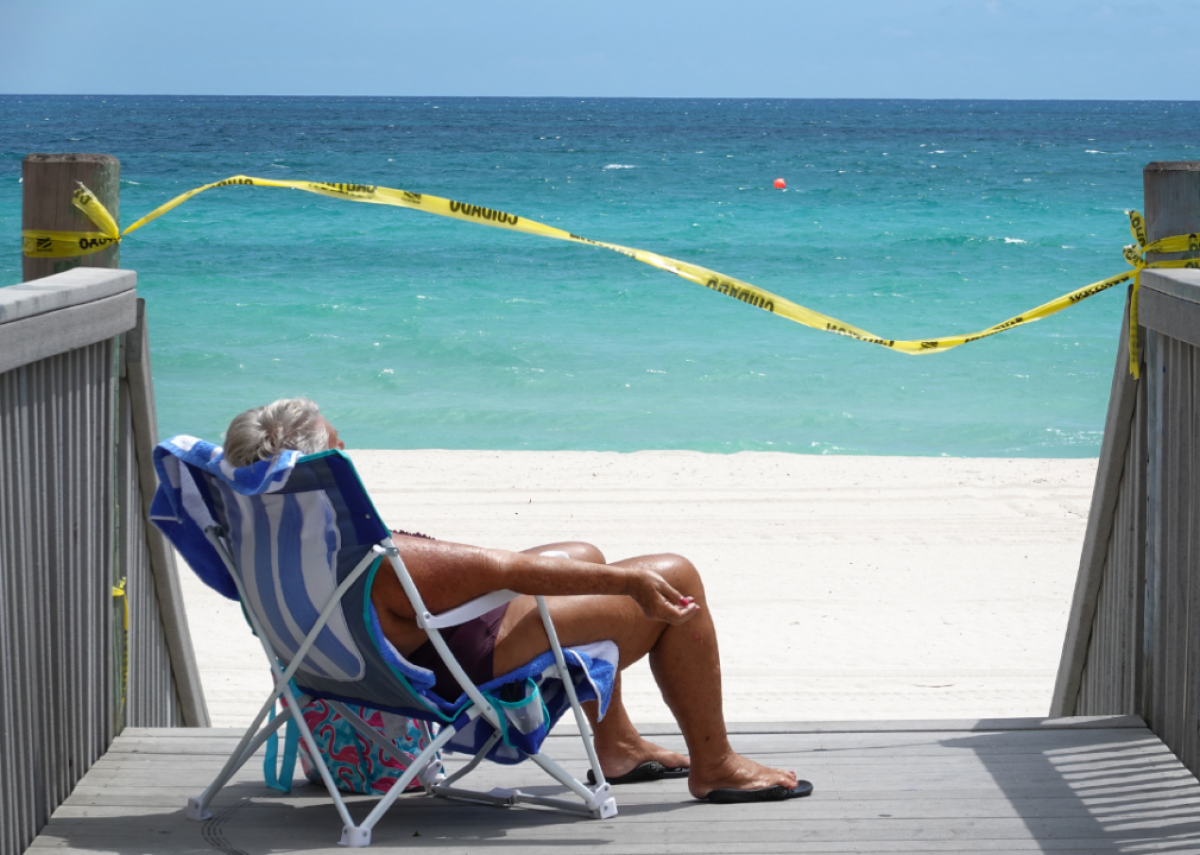 March 31: Beaches closed in Florida
