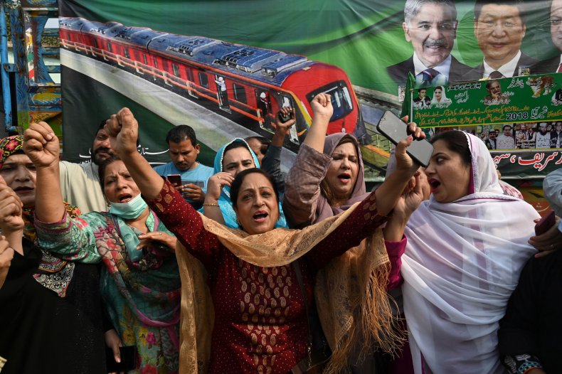 pakistan, china, metro, line, economic, corridor, lahore