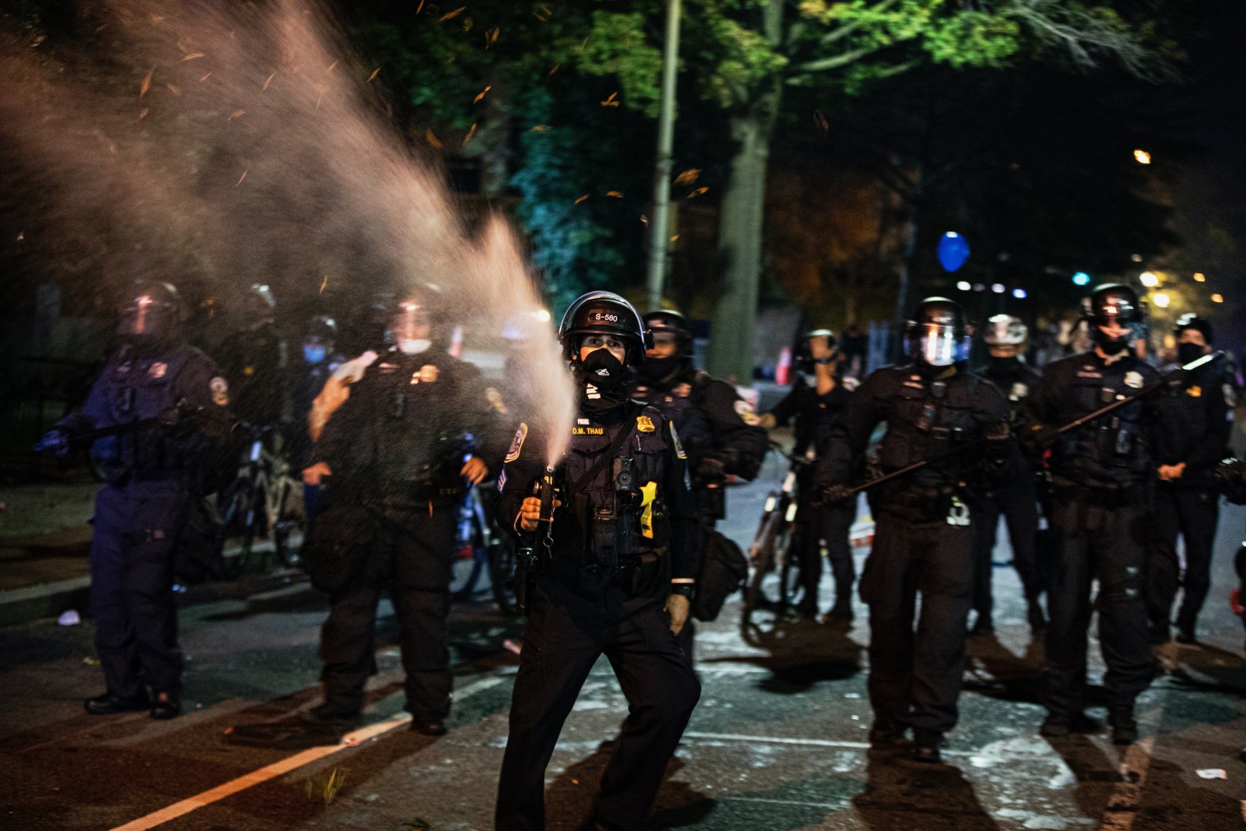 Several D.C. Police Officers Injured As Karon Hylton Protests Enter ...