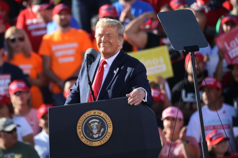 President Donald Trump Addresses Thousands of Supporters President Donald Trump Addresses Thousands of Supporters