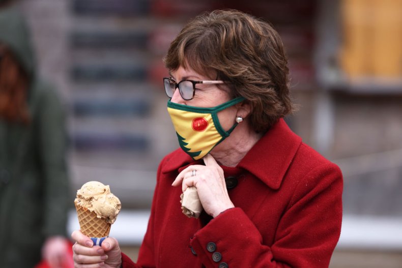 Maine Senator Susan Collins Maine Senator Susan Collins