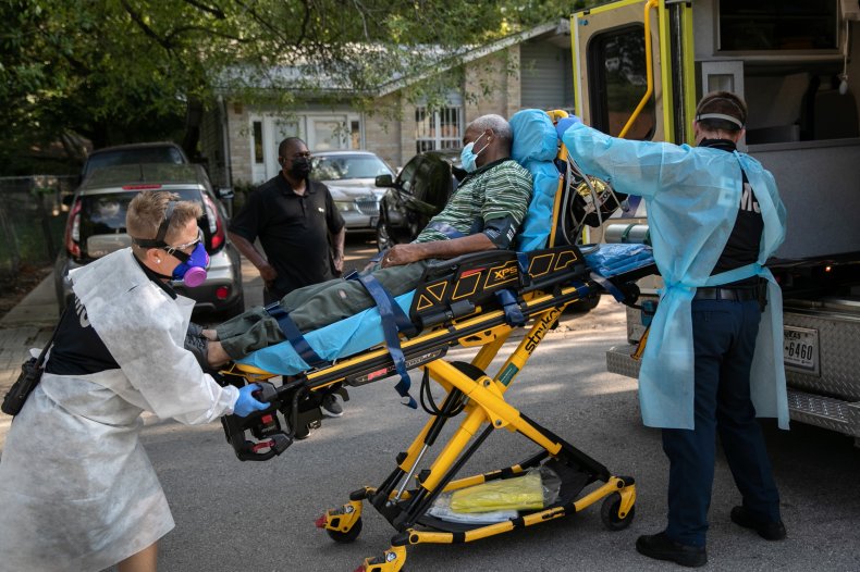Austin Texas possible COVID-19 patient August 2020
