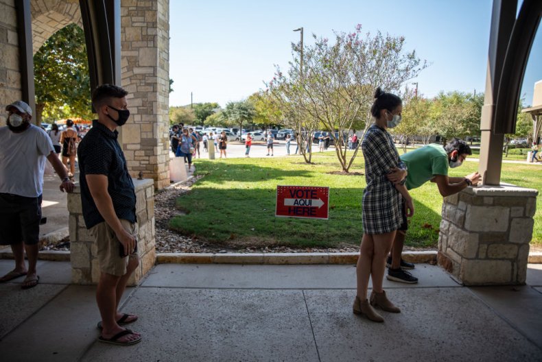 Voters 2020 Election Texas