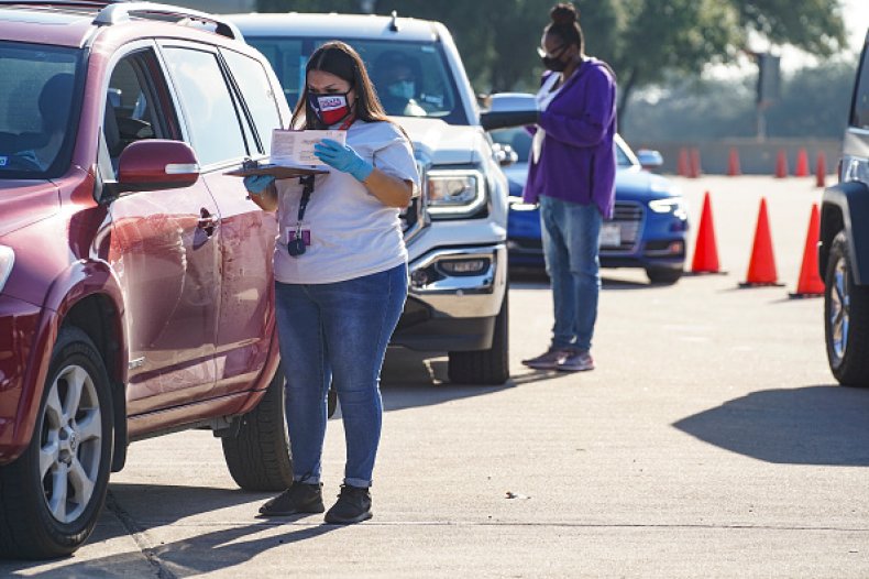 Texas Drive Thru Voting