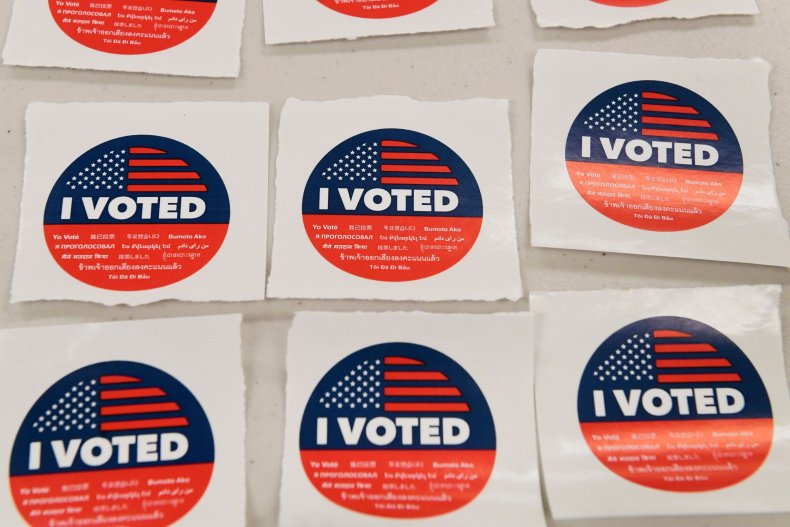 I Voted stickers