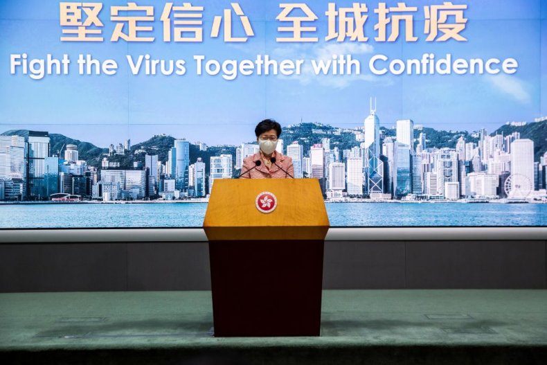 Hong Kong Carrie Lam