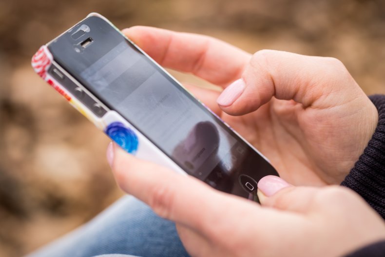 Social Media Smartphone