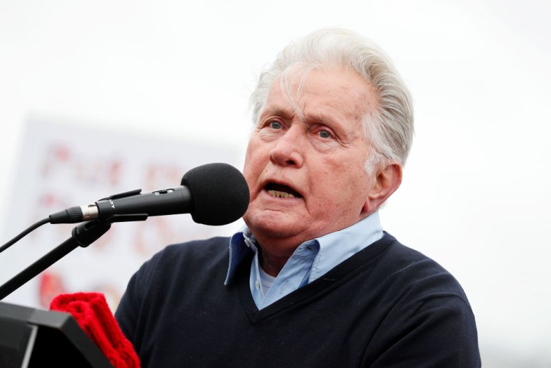 Actor Martin Sheen