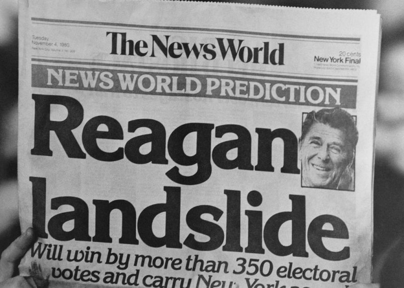 #50. 1980: Ronald Reagan vs. Jimmy Carter