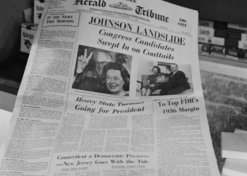 #49. 1964: Lyndon Johnson vs. Barry Goldwater