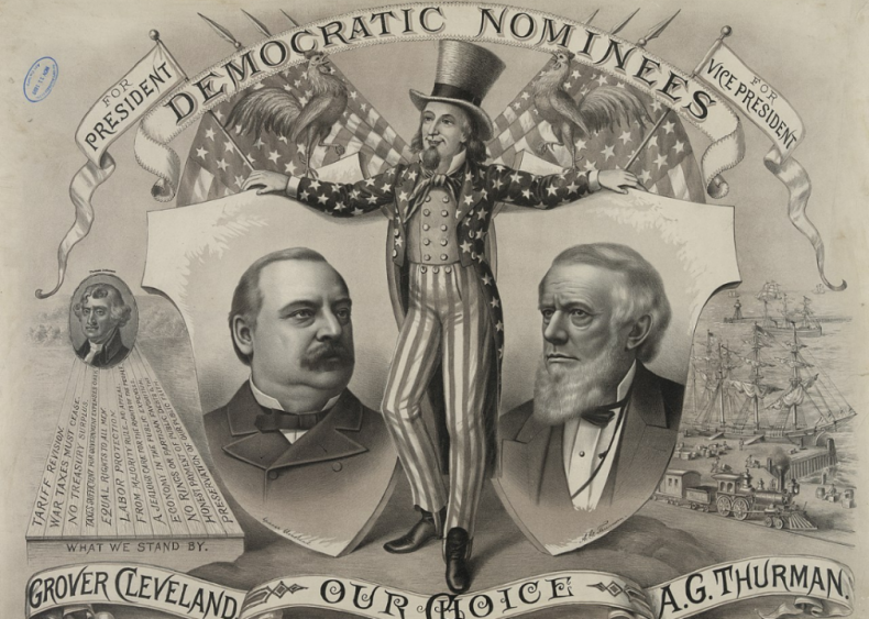#24. 1892: Grover Cleveland vs. Benjamin Harrison