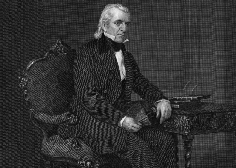 #23. 1844: James Polk vs. Henry Clay