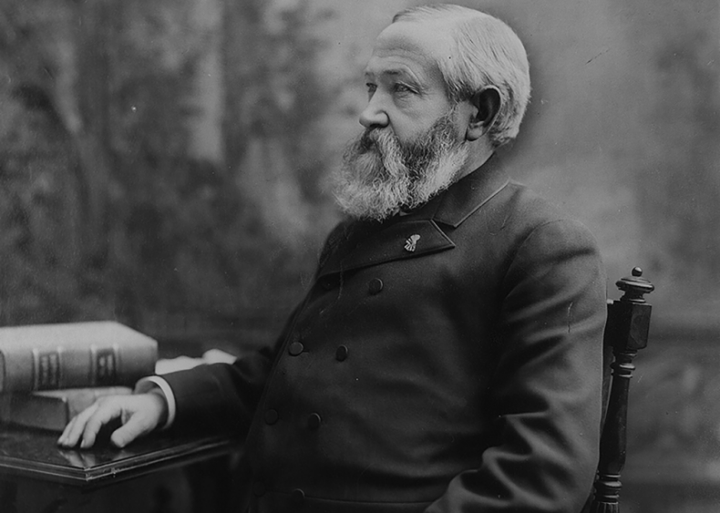 #17. 1888: Benjamin Harrison vs. Grover Cleveland