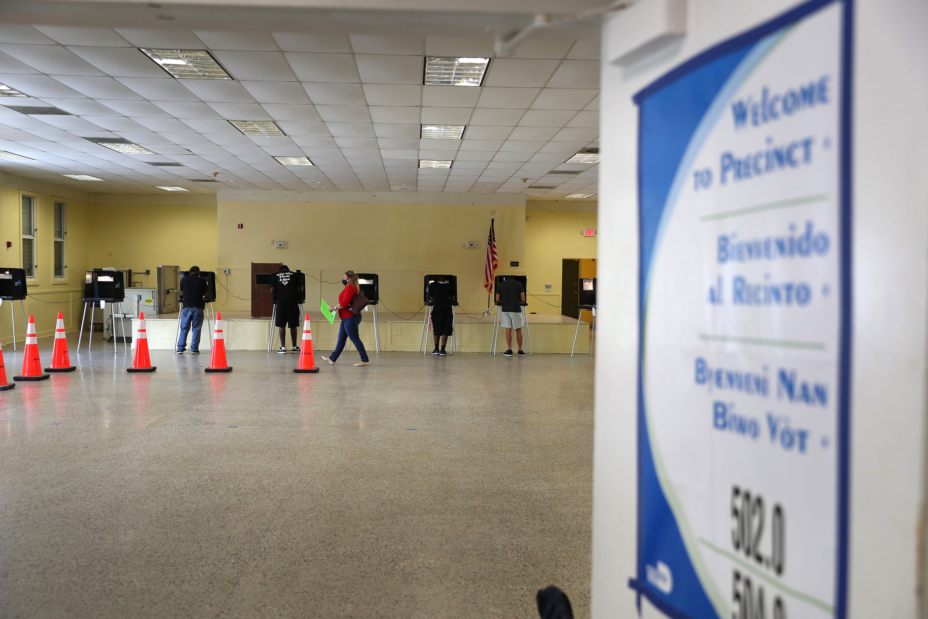 Election Day Turnout Higher Than Expected in Heavily Democratic South Florida Election Day Turnout Higher Than Expected in Heavily Democratic South Florida