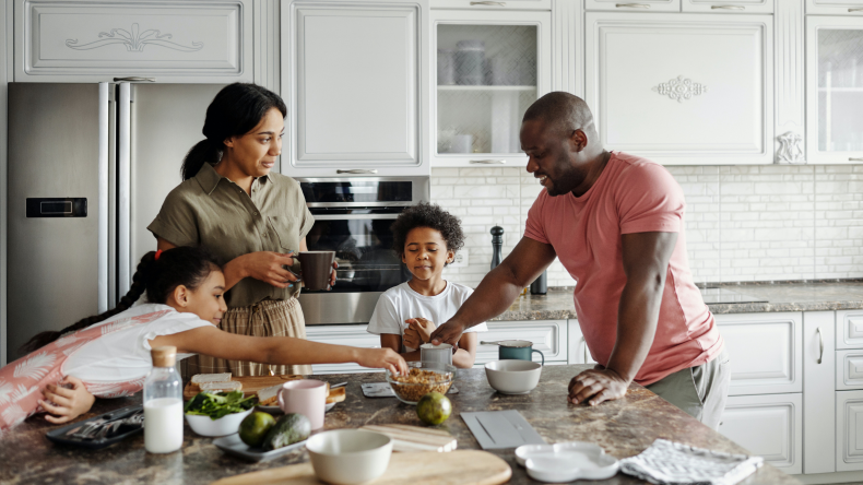 cooking with family