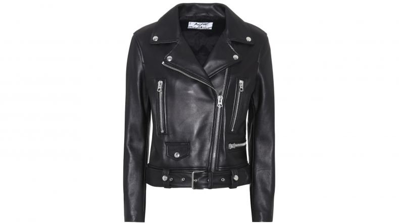 acne studios leather jacket